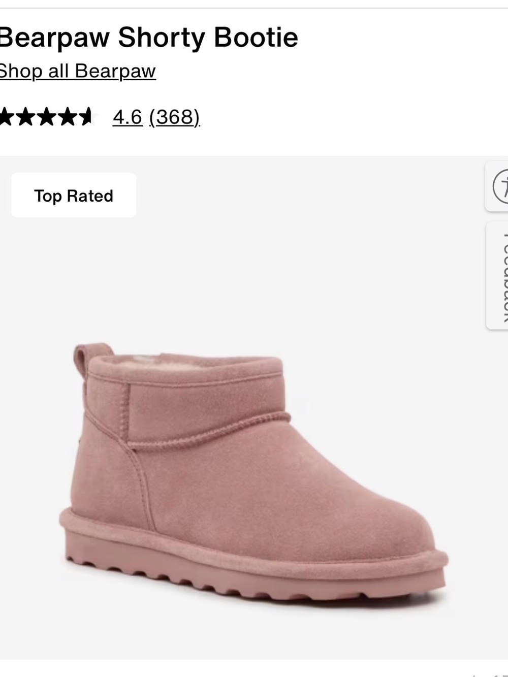 BearPaw Shorty Bootie